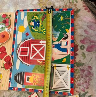 Giocattoli in legno formine due piastre