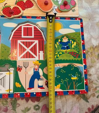 Giocattoli in legno formine due piastre