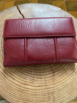 Cartera/Monedero/Billetero cuero Mujer
