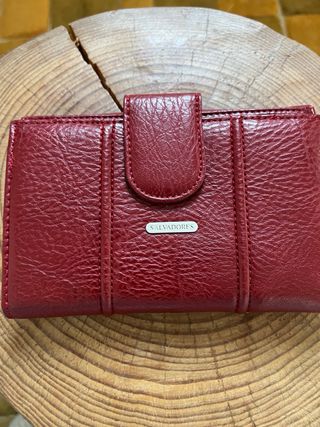 Cartera/Monedero/Billetero cuero Mujer