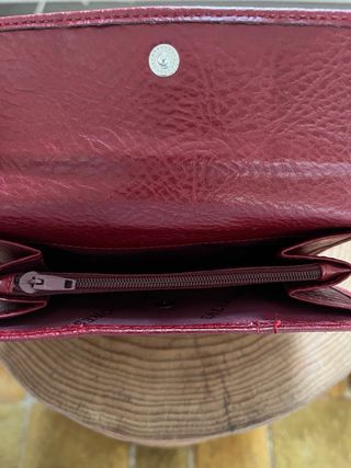 Cartera/Monedero/Billetero cuero Mujer