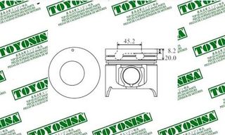 Pistón Completo Isuzu 4JH1-TC
