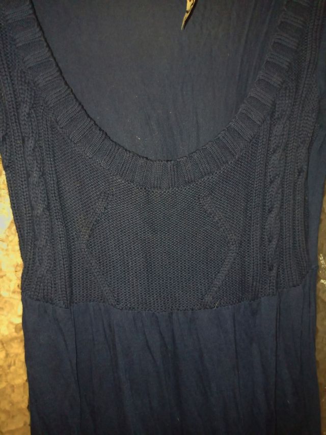 Vestido Azul Stradivarius