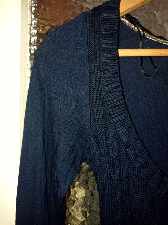 Vestido Azul Stradivarius