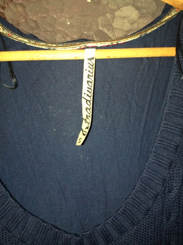 Vestido Azul Stradivarius