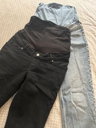 2 pantalones pre mamá x 30€