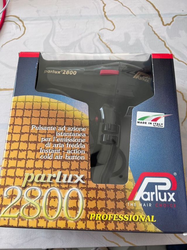 Nuovo asciugacapelli professionale Parlux 2800