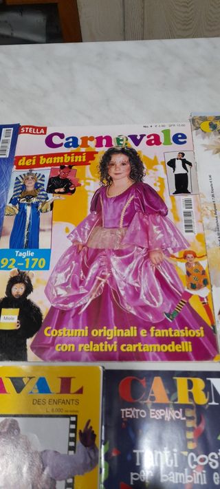 Set 5 riviste carnevale