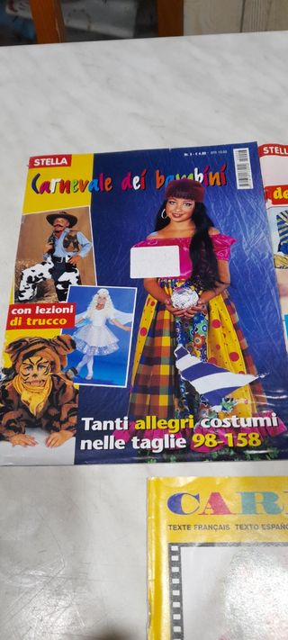 Set 5 riviste carnevale