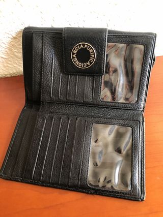Cartera monedero grande Piel Purificación García 