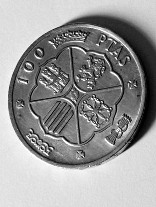 Moneda España Franco 100 Pts,de 1966*66, sin circu
