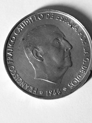 Moneda España Franco 100 Pts,de 1966*66, sin circu