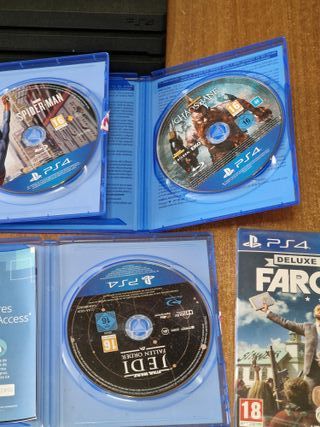 PS4 Pro 1TB + juegos