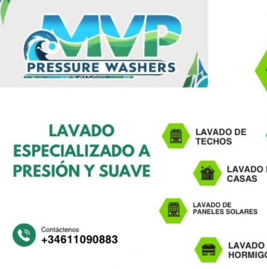 Limpieza de exteriores a presión  profesional 