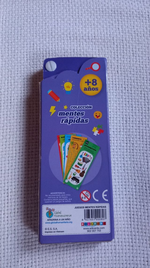 Juego mente rapida +8