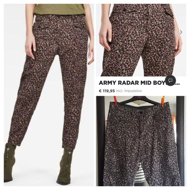 Jeans G-star Army Radar Mid BF W27 L32 o 36-38. 👌