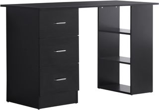 Scrivania PC con 3 Ripiani e 3 Cassetti per Camer