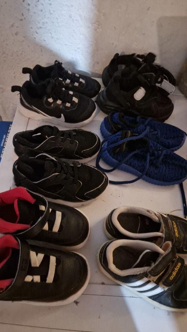  Lote Zapatillas 26 niño