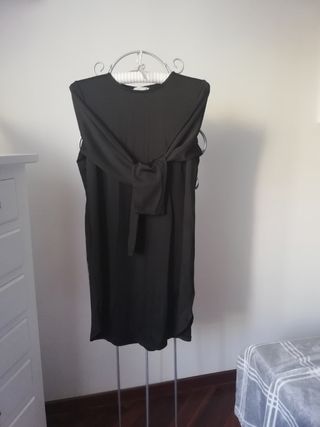 Vestido Mama H&M negro premama