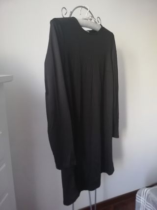 Vestido Mama H&M negro premama