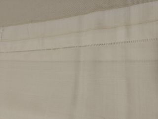 2 cortinas bordado a mano