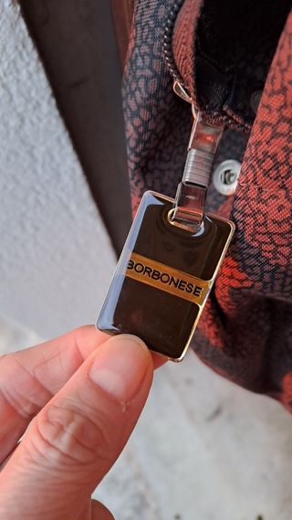 Borsa Borbonese marrone a spalla