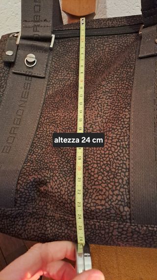 Borsa Borbonese marrone a spalla