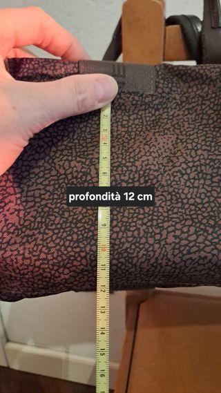 Borsa Borbonese marrone a spalla