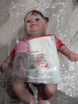 Muñeca berón de silicona suave