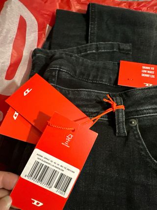 Pantalones Diesel negros