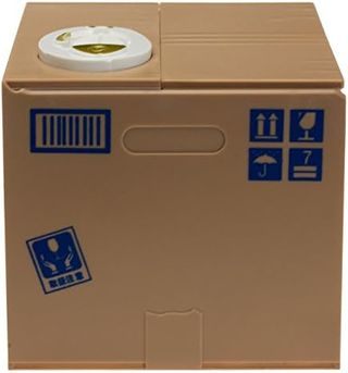 Hucha con Gato - Gato en la caja