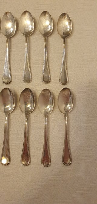 12 cucchiaini d'argento