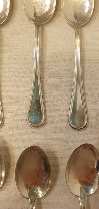12 cucchiaini d'argento