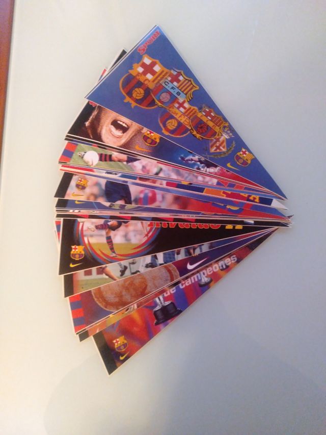 LOS BANDERINES DEL BARCELONA 