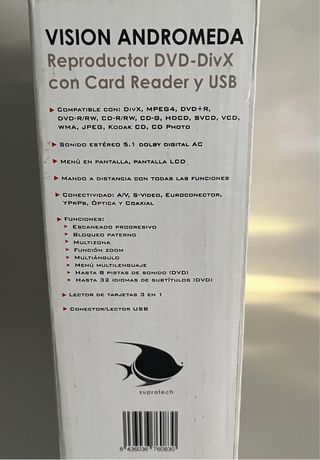 Reproductor DVD-DivX Supratech