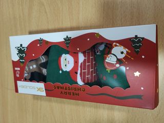 Pack 3 pares calcetines navideños