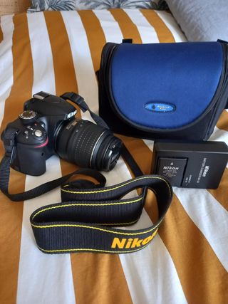 Cámara fotos reflex Nikon