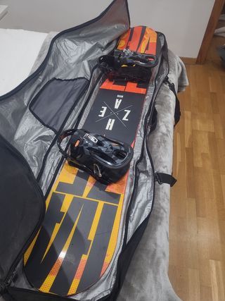 Tabla snow + bolsa transporte 
