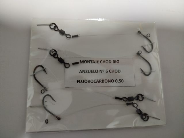 Pack 4 Anzuelos pesca carpfishing