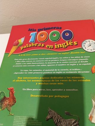 Mis primeras 1000 palabras en inglés 
