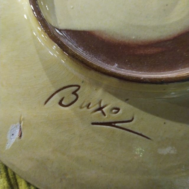 PLATO DE CERÁMICA DECORATIVO