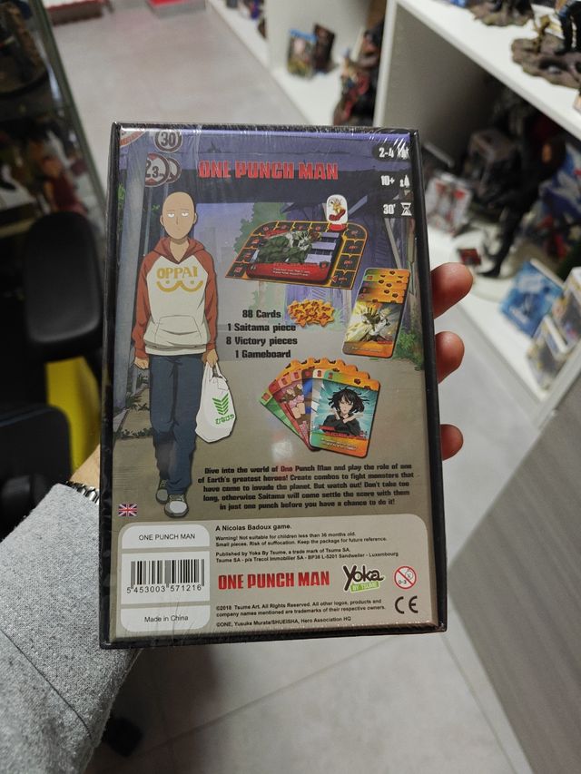 One punch man gioco da tavolo