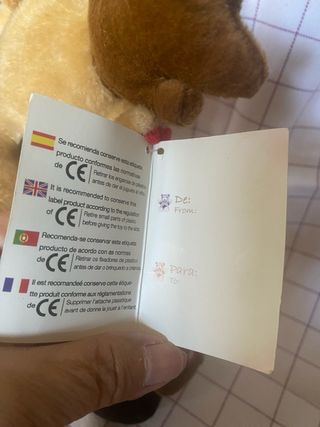 Peluche  Reno cantarin . 