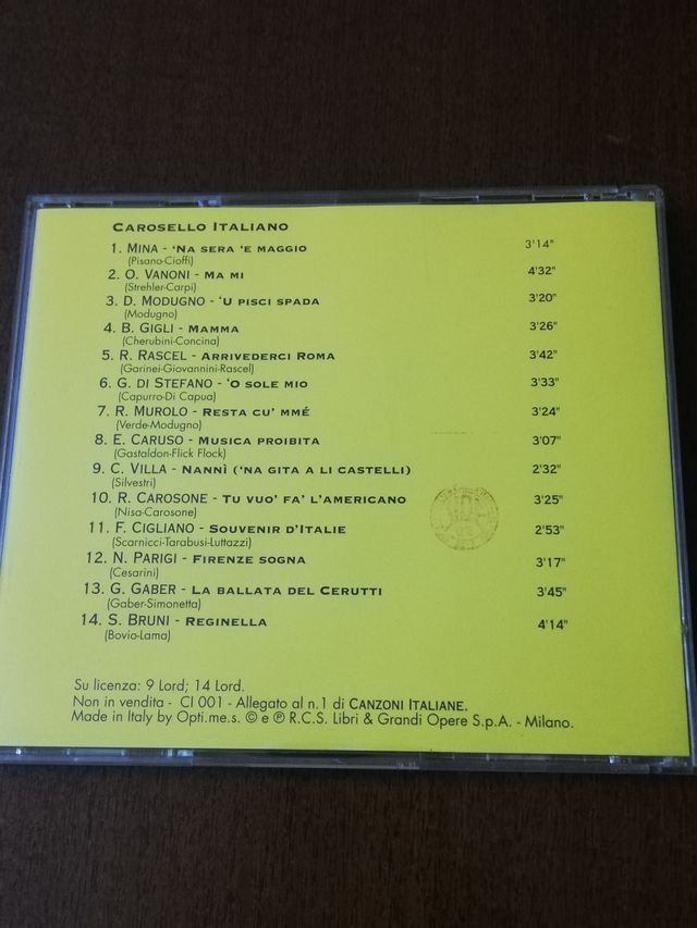 CD Carosello italiano