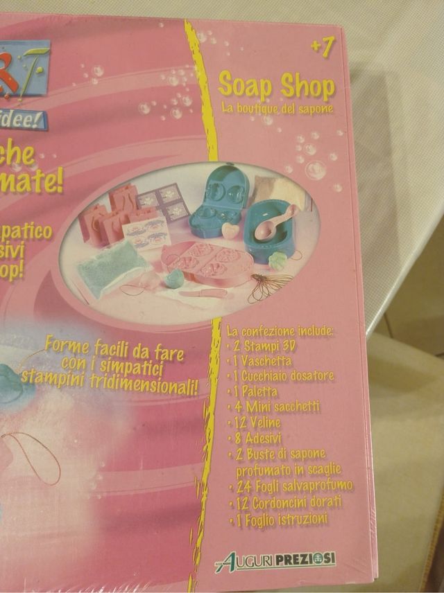 Confezione crea saponette profumate