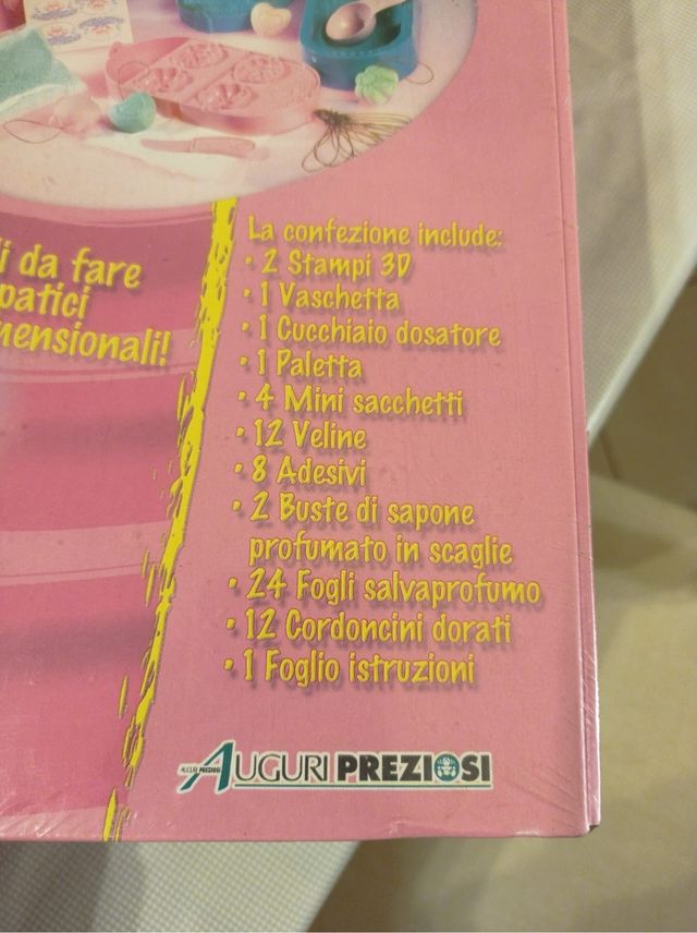 Confezione crea saponette profumate