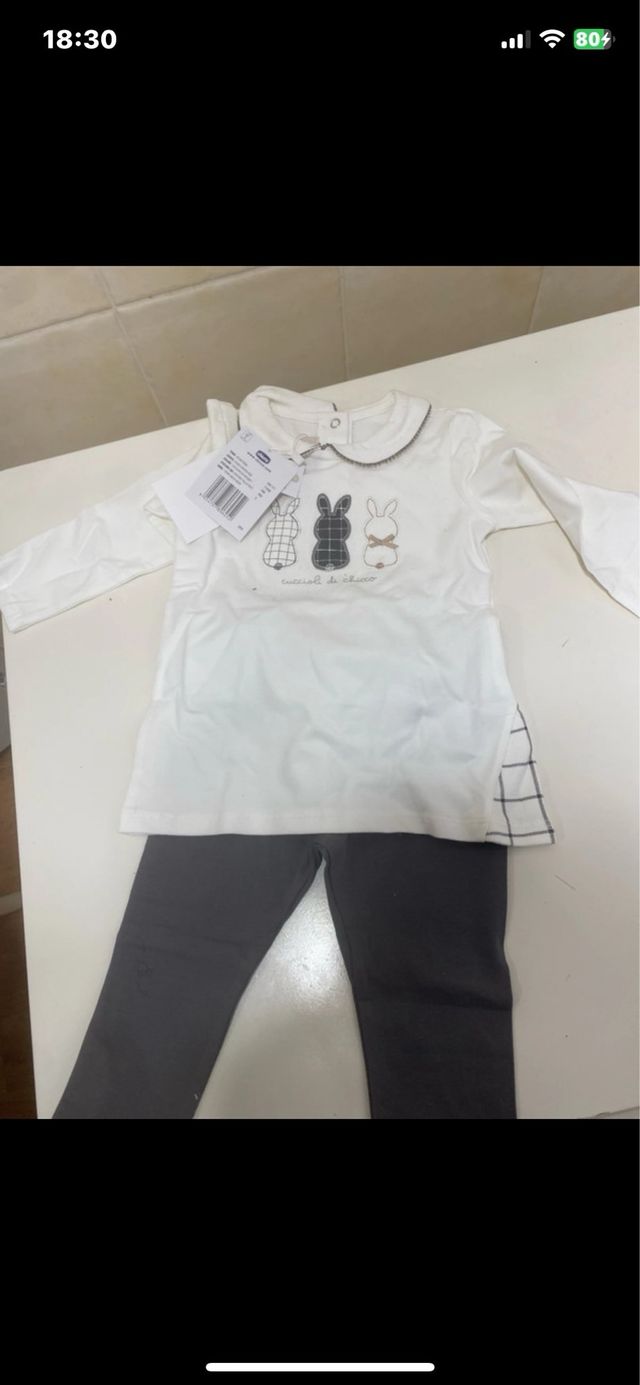 Traje niña 2 años chicco