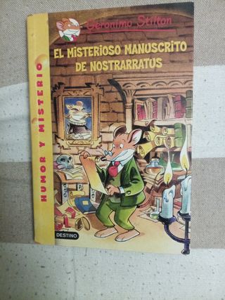 El Misterioso Manuscrito De Nostrarratus (Geronimo Stilton) (Spanish Edition)