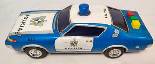 Coche Policía 635 Eléctrico Hojalata Ege España Añ