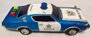 Coche Policía 635 Eléctrico Hojalata Ege España Añ